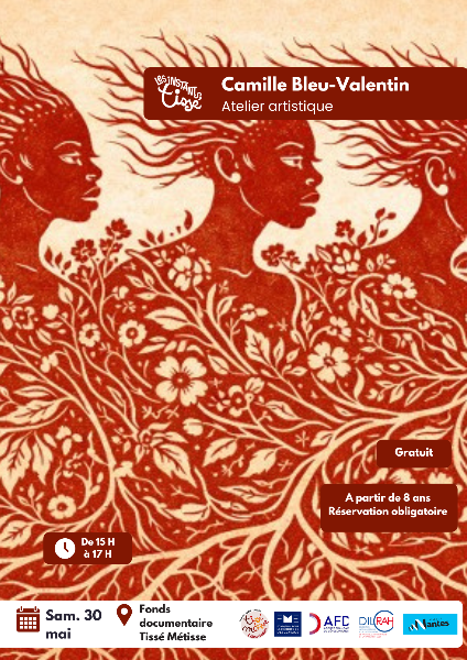 Couverture de Instants Tissé : Camille Bleu-Valentin, atelier artistique